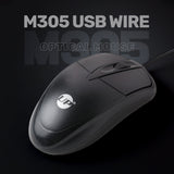 UP Wired Mouse, USB Wired Computer Mouse with Ergonomic Design, 1200 DPI 1.5m Length Cable Optical Corded Mouse for Laptop, PC, Desktop - Black