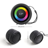 UP Super-Portable Bluetooth Speaker with 4-Hour Playtime, 50-Foot Bluetooth Range, Enhanced Bass