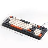 ARIZONE Gaming RGB Keyboard, Mechanical Keyboard with USB Port Luminous 94 Keys for PC Tablet Desktop