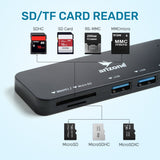 ARIZONE USB Hub 3.0 5 Ports Multiport Adapter Ultra Slim Data Hub